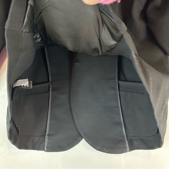 STUDIO BY TORRID Women’s Size 0X 12 Blazer Suit Jacket Coat Black Stretch Luxe - Picture 12 of 13